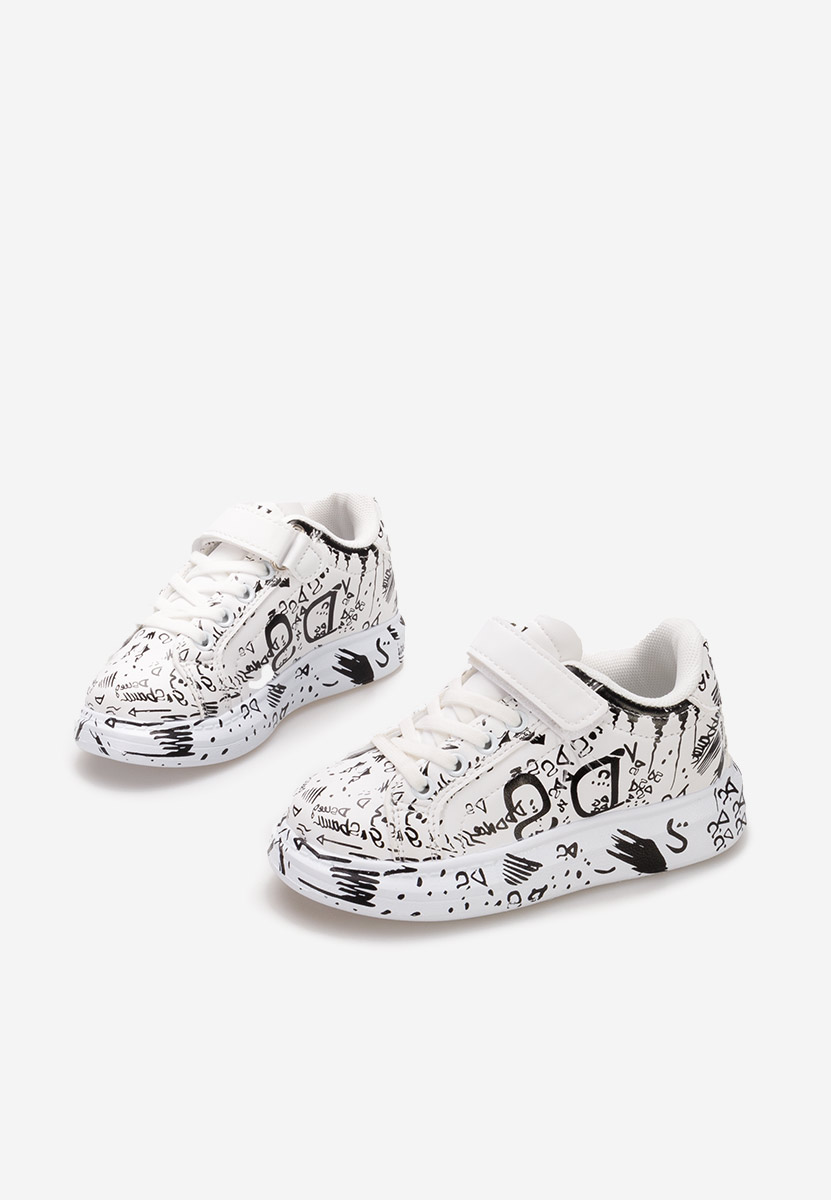 Sneakers copii Enno albi