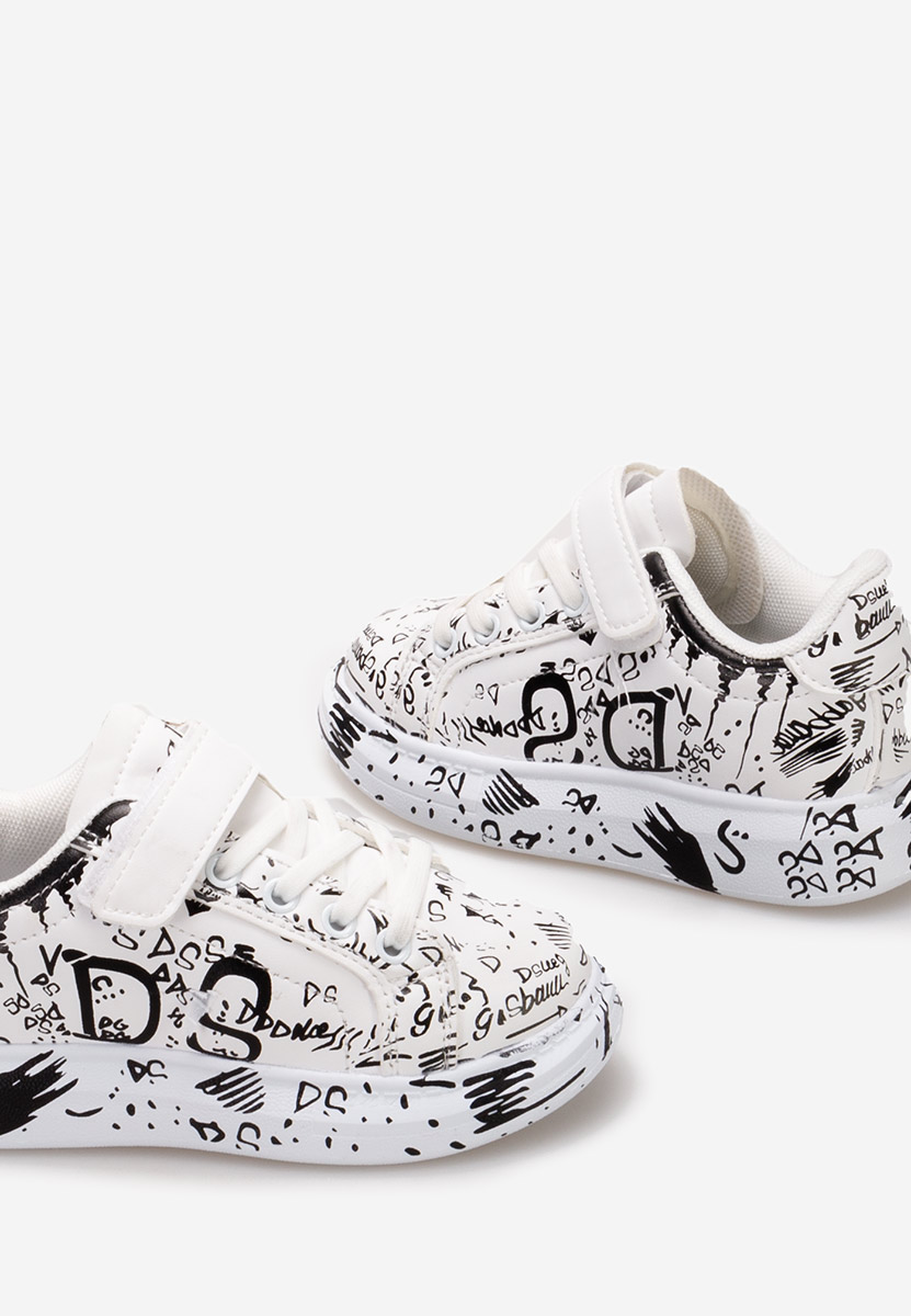 Sneakers copii Enno albi