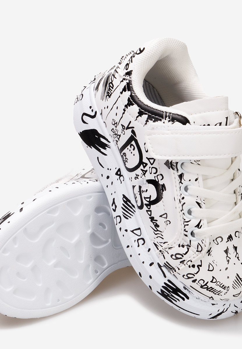 Sneakers copii Enno albi