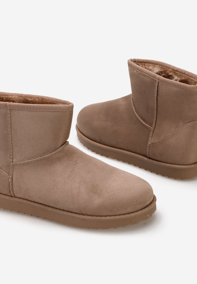 Cizme tip ugg Ribeira kaki