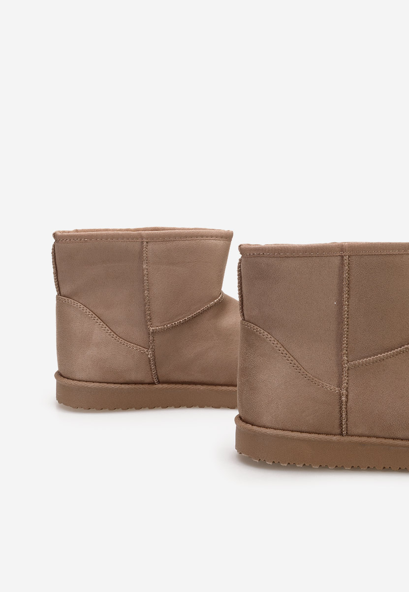 Cizme tip ugg Ribeira kaki