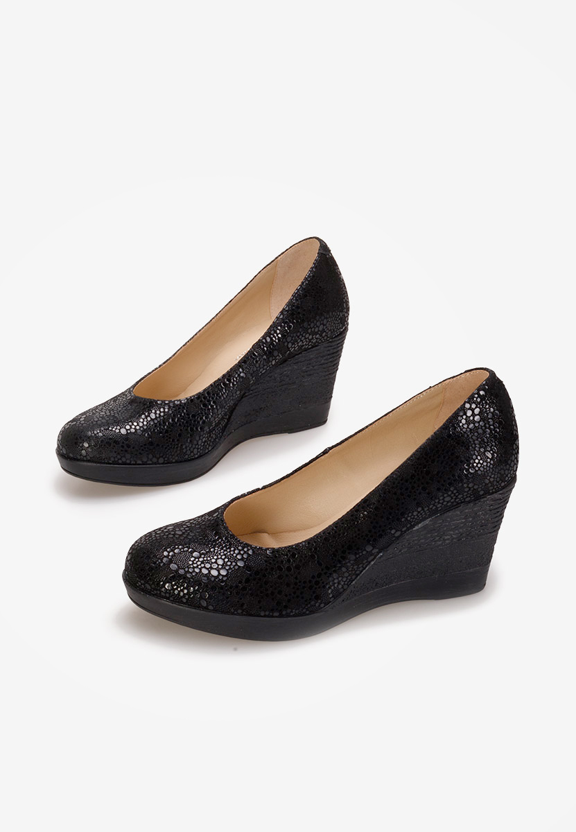 Pantofi cu platforma Zolia V5 negri