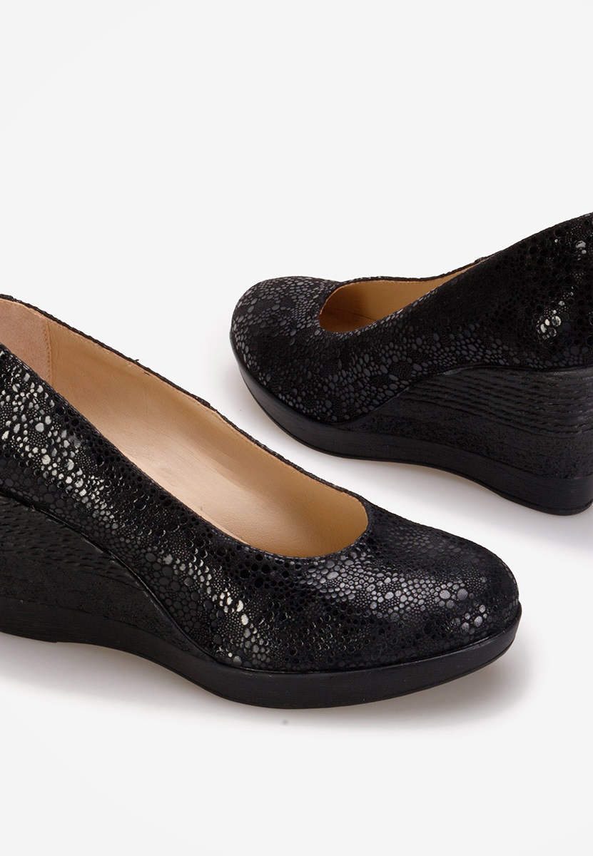 Pantofi cu platforma Zolia V5 negri