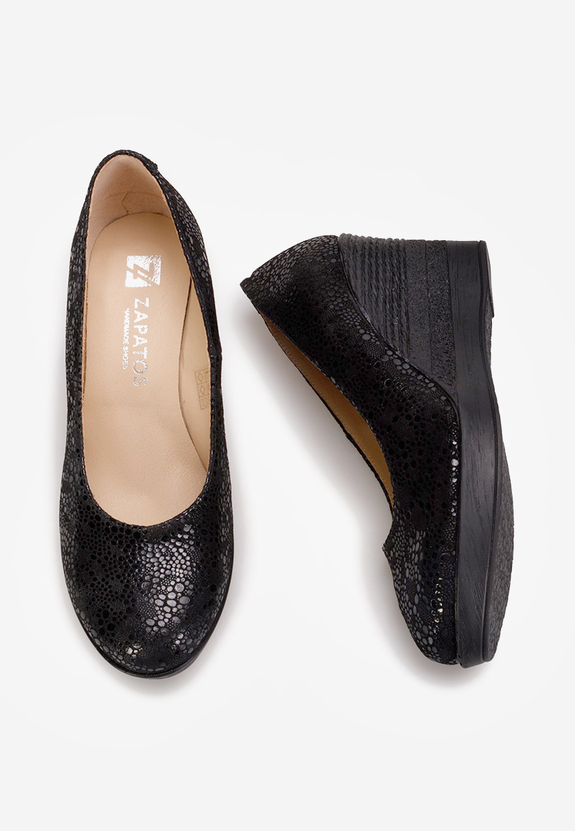 Pantofi cu platforma Zolia V5 negri