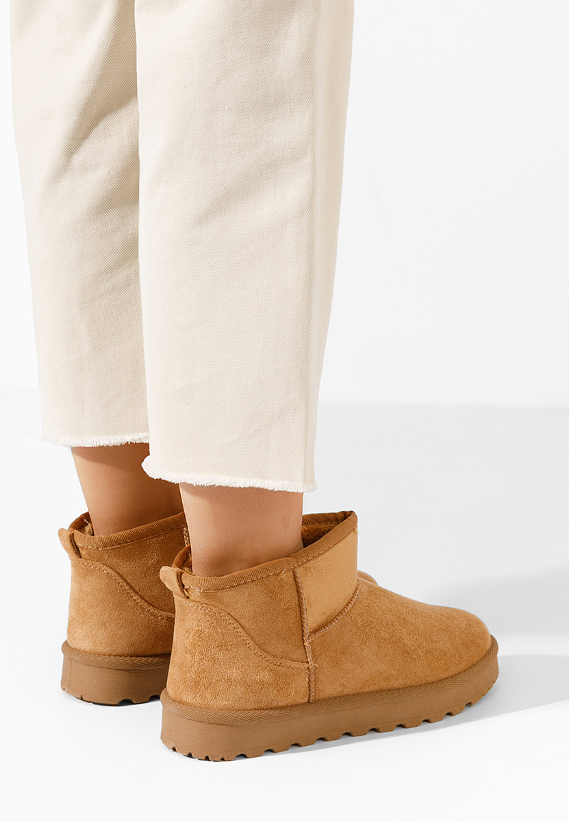 Cizme tip ugg Amaryllis camel