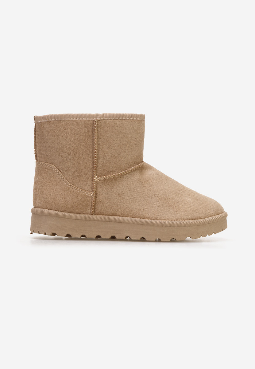 Cizme tip ugg Fesia kaki