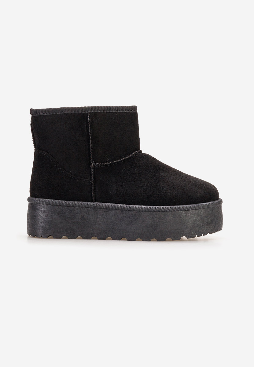 Cizme tip ugg Zadra negre