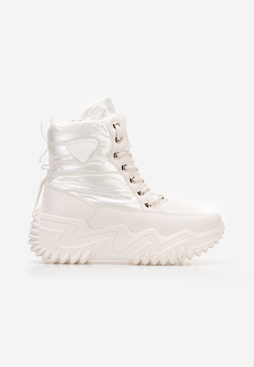Sneakers dama de iarna Nalonia bej