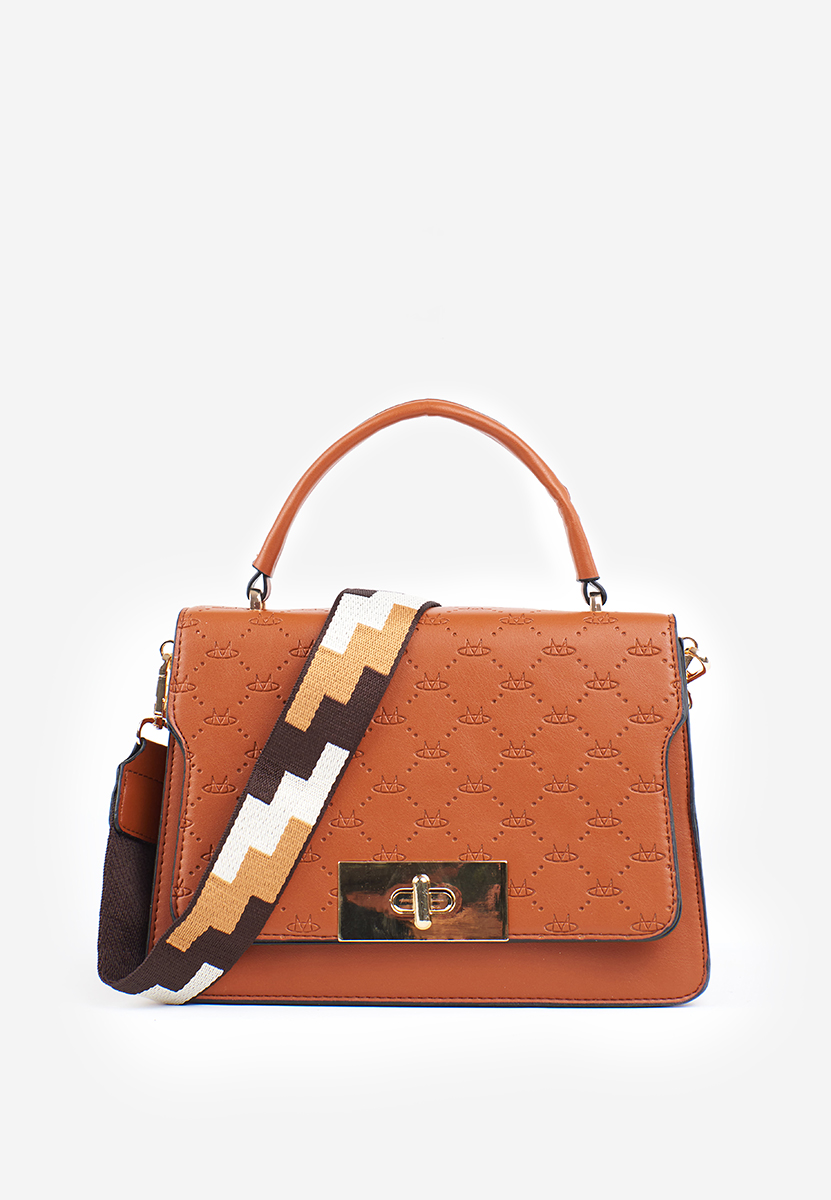 Geanta Crossbody Upscale camel