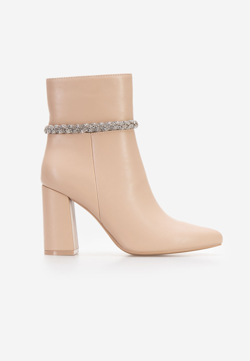 Botine elegante Katharina kaki