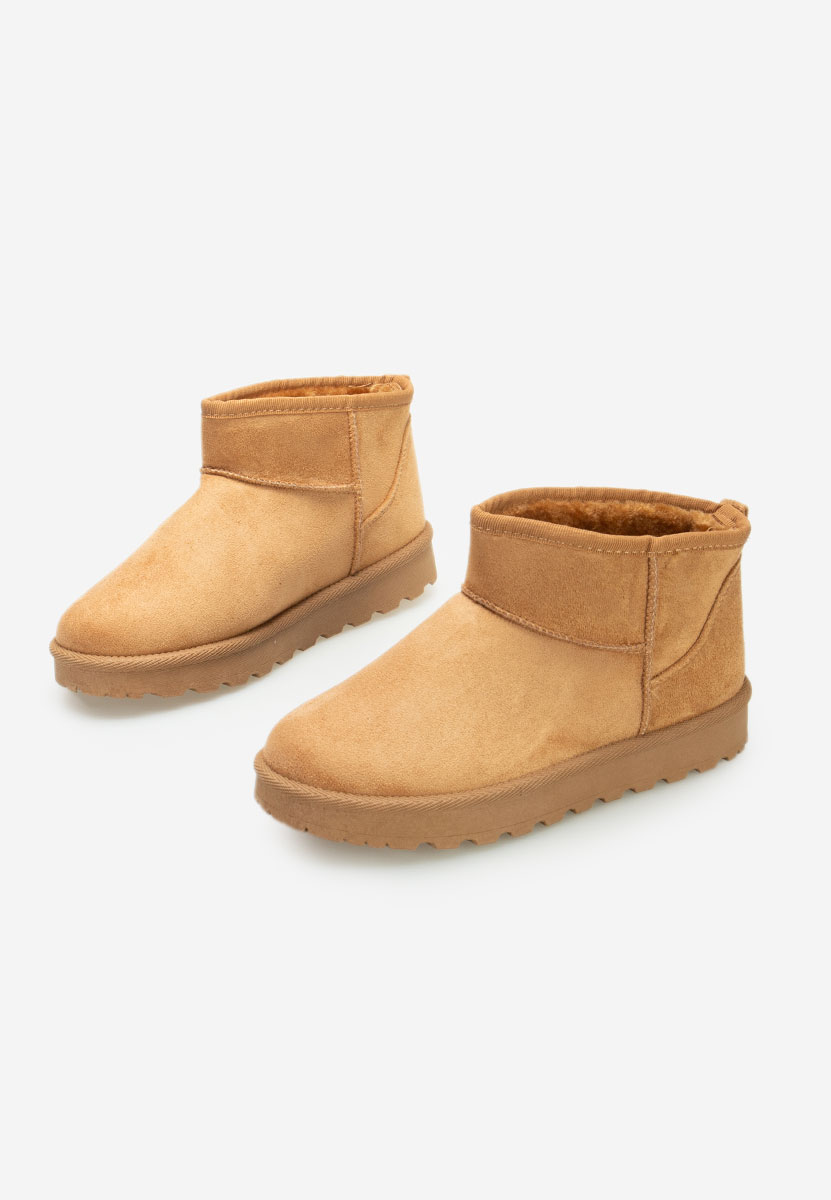 Cizme tip ugg Amaryllis camel