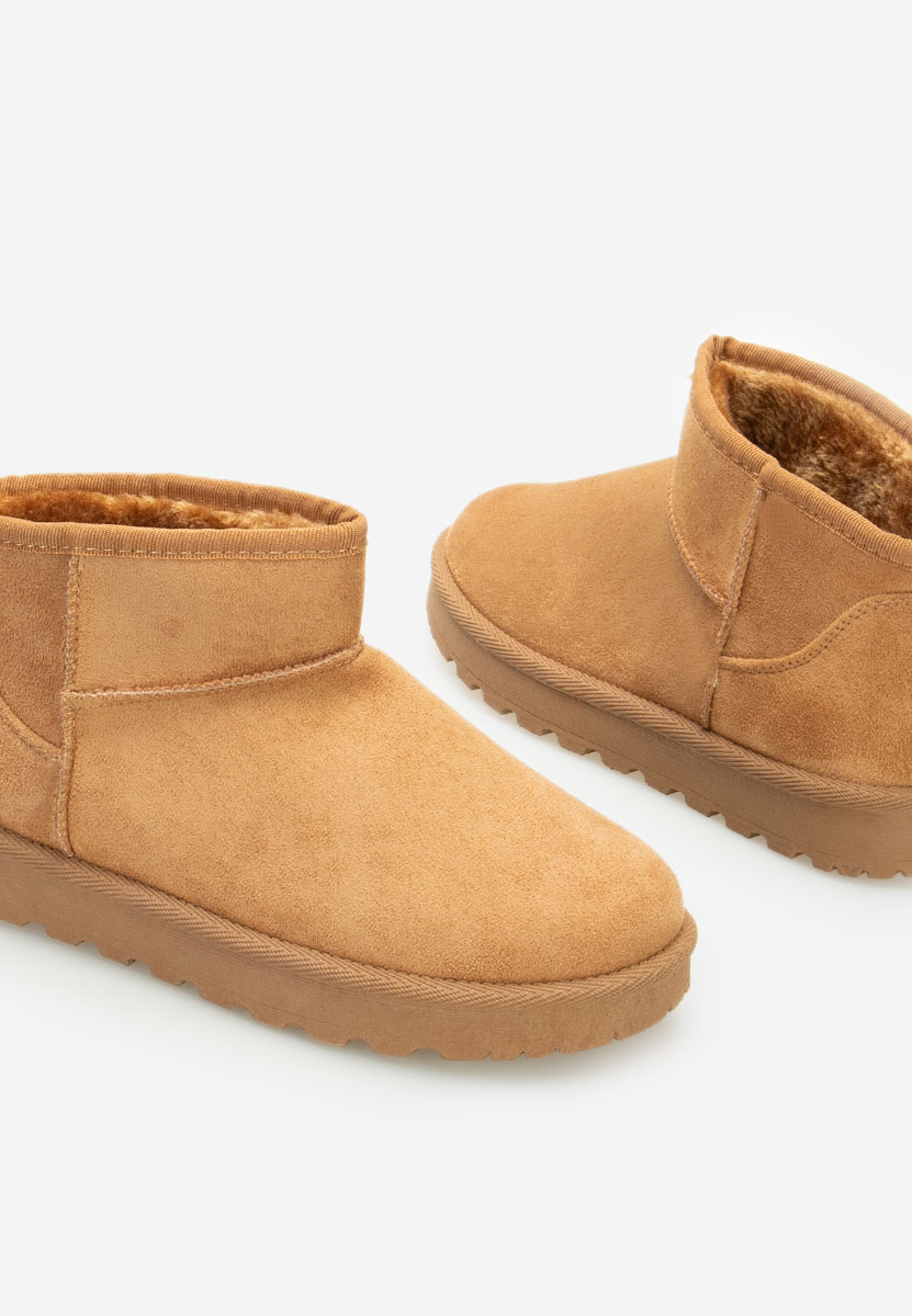 Cizme tip ugg Amaryllis camel