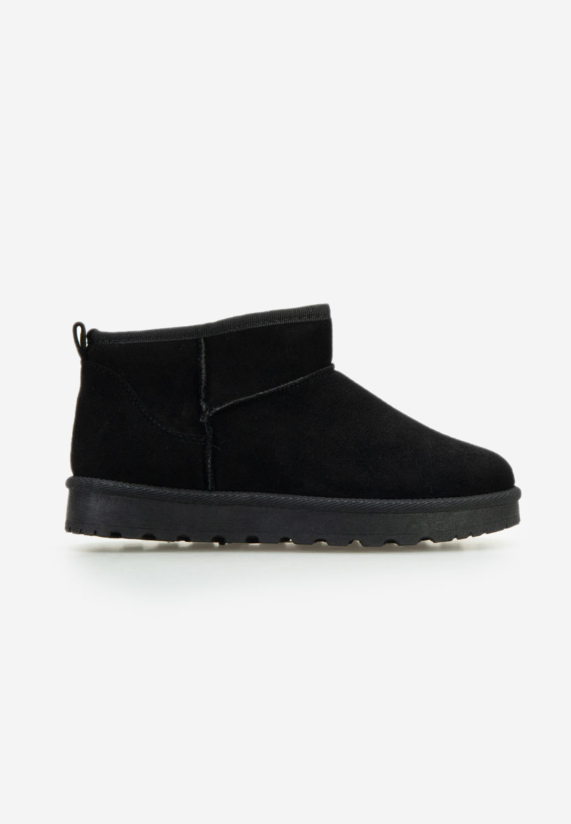 Cizme tip ugg Amaryllis negre