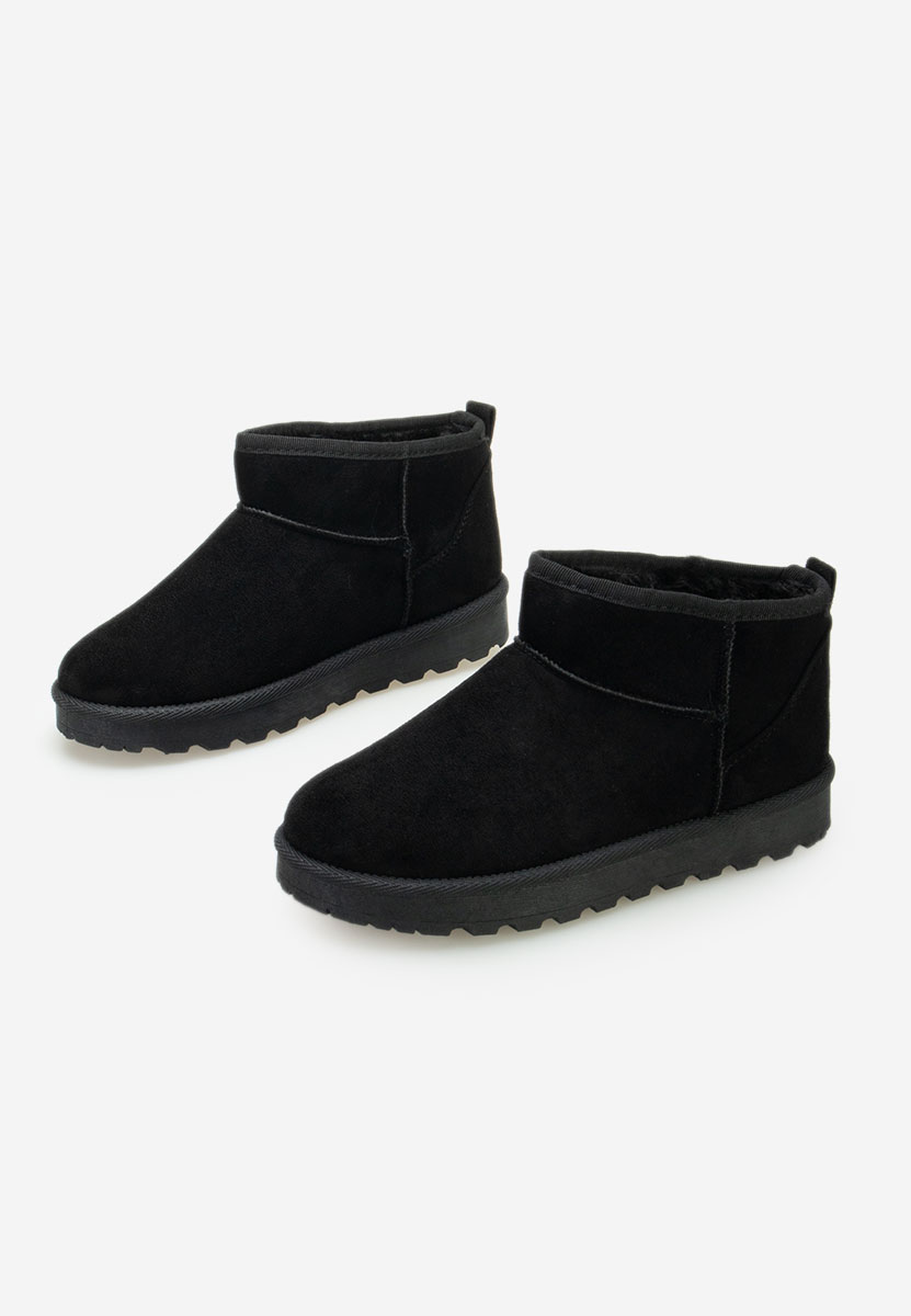 Cizme tip ugg Amaryllis negre