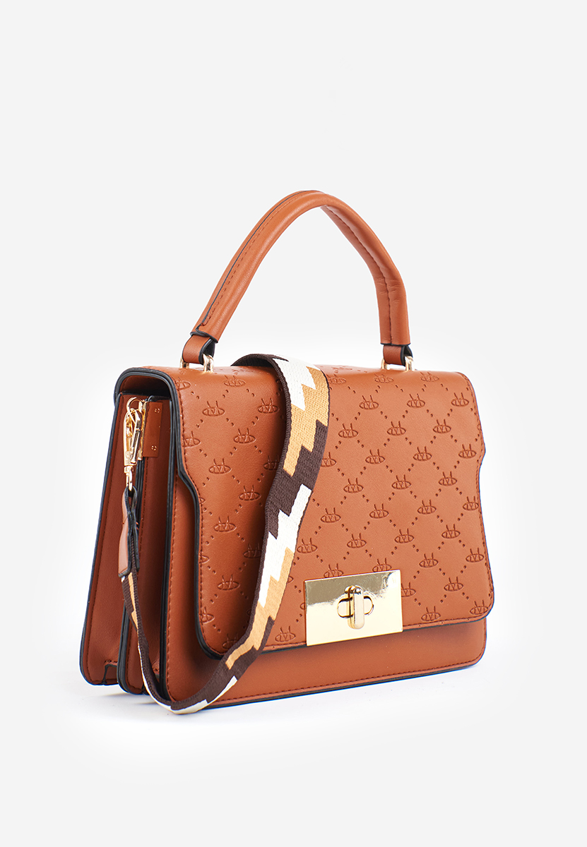 Geanta Crossbody Upscale camel