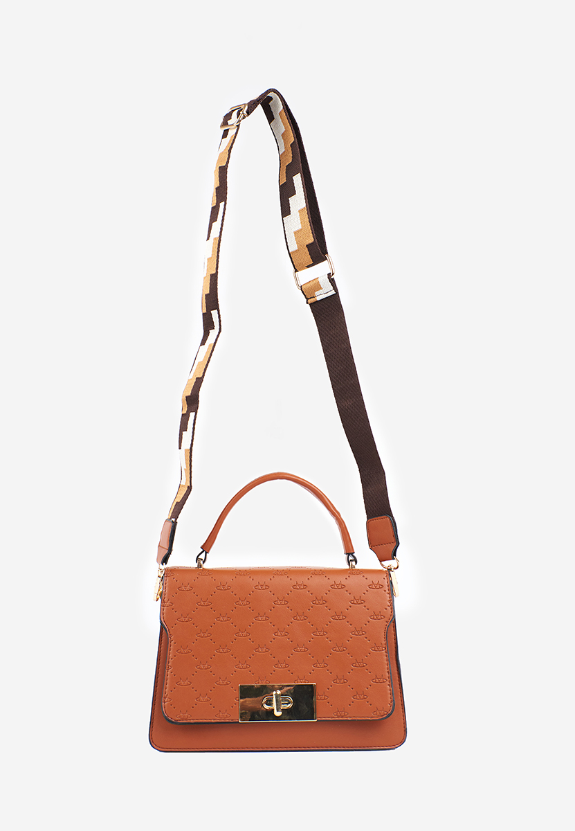 Geanta Crossbody Upscale camel