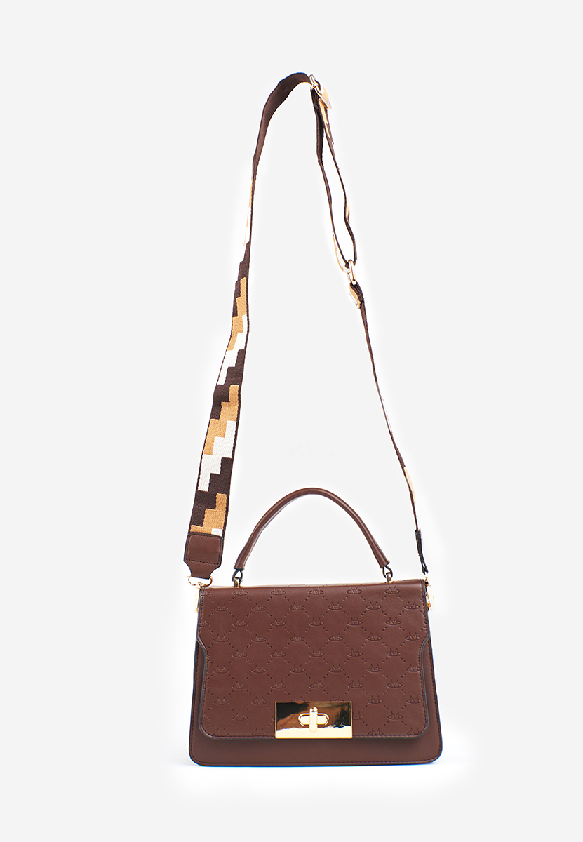 Geanta Crossbody Upscale maro