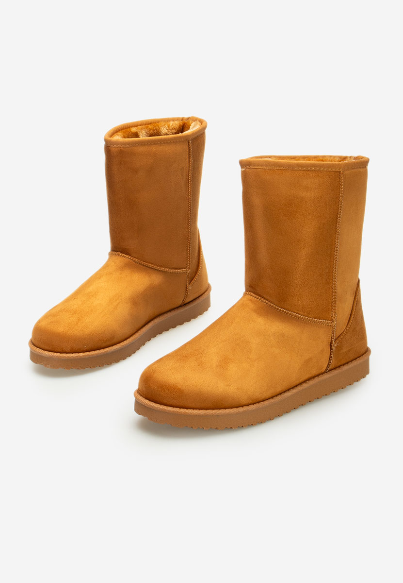 Cizme tip ugg Ozira camel