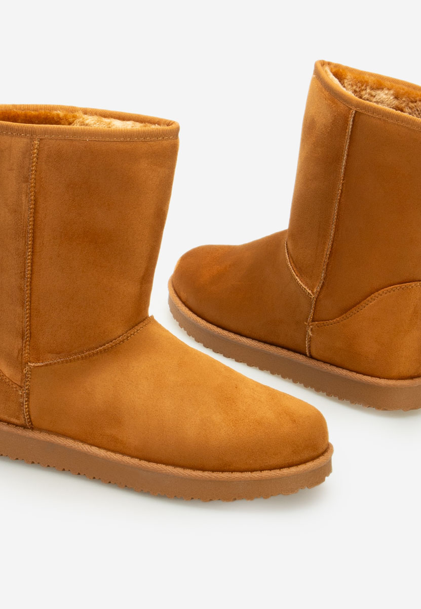 Cizme tip ugg Ozira camel
