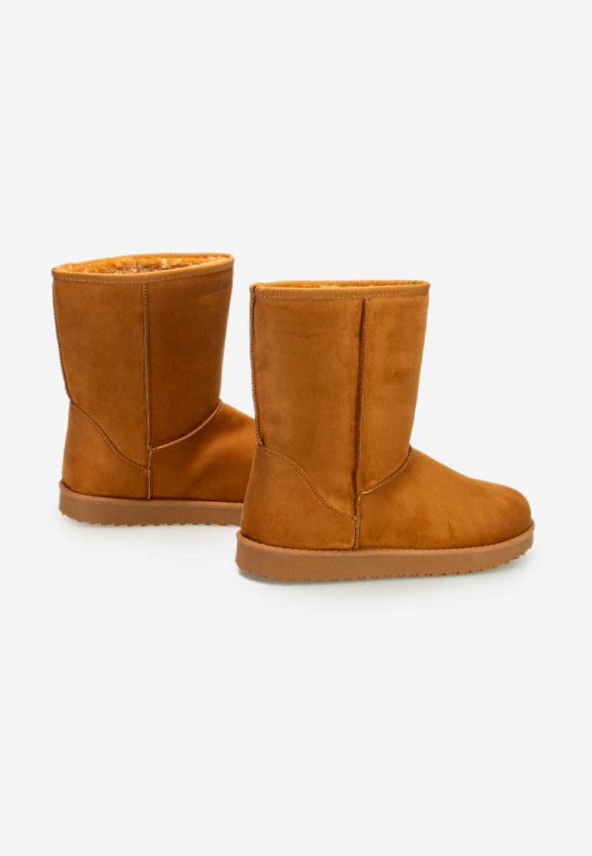 Cizme tip ugg Ozira camel