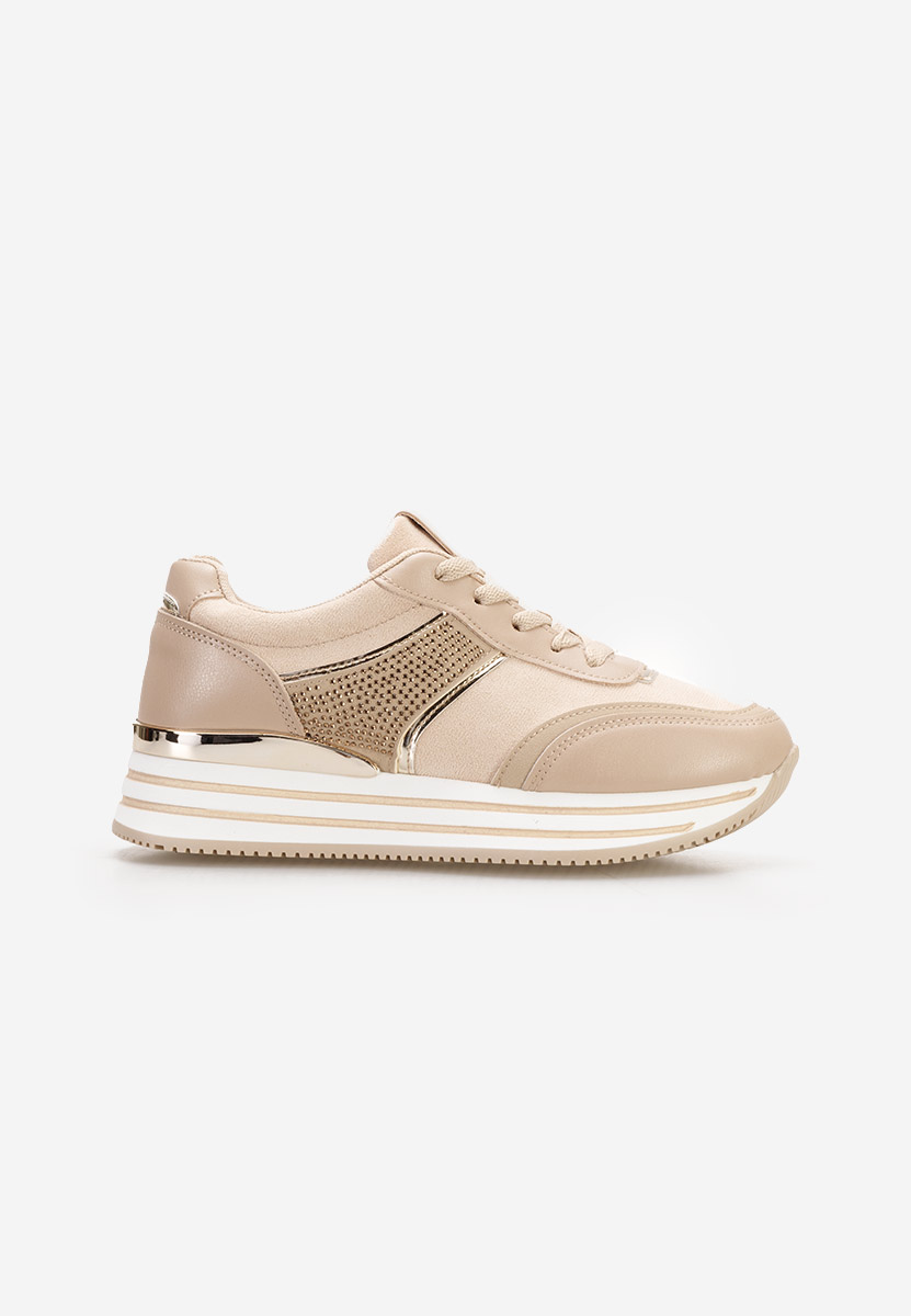 Sneakers cu platformă Marlia kaki