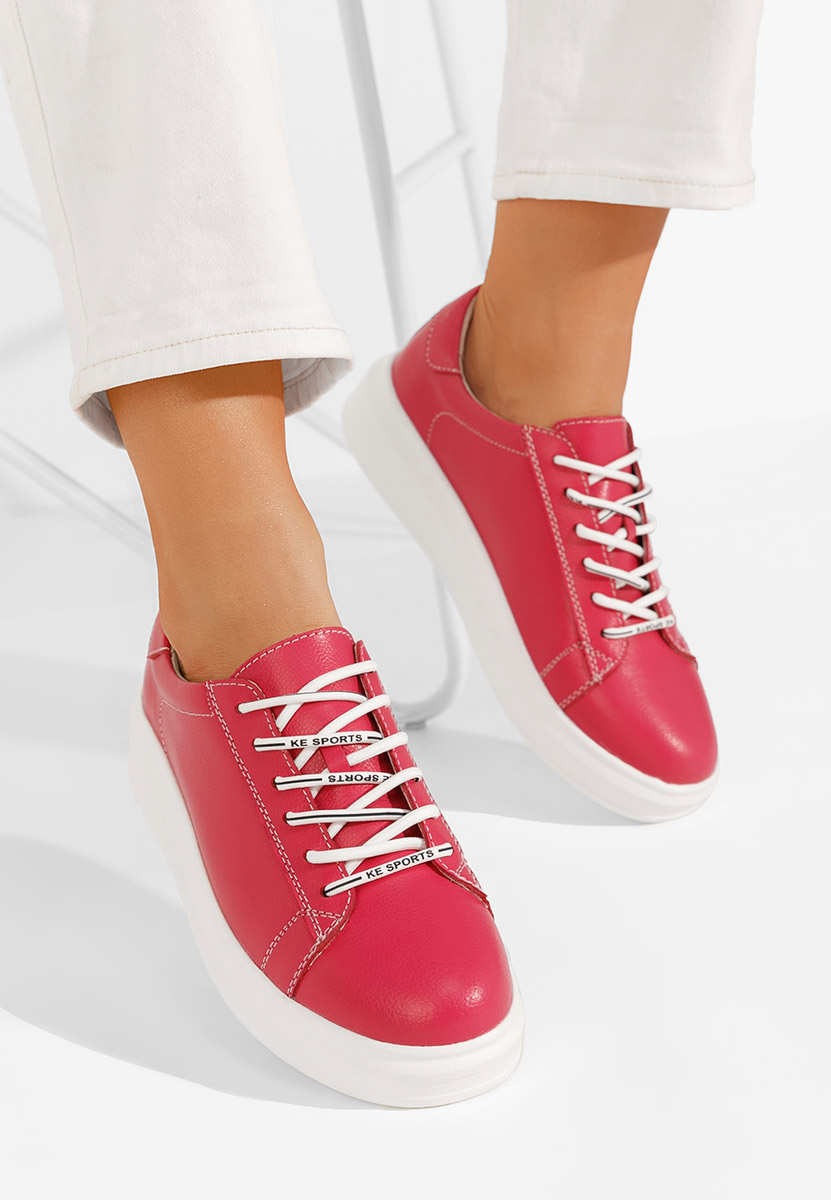 Sneakers dama piele Atrium fucsia