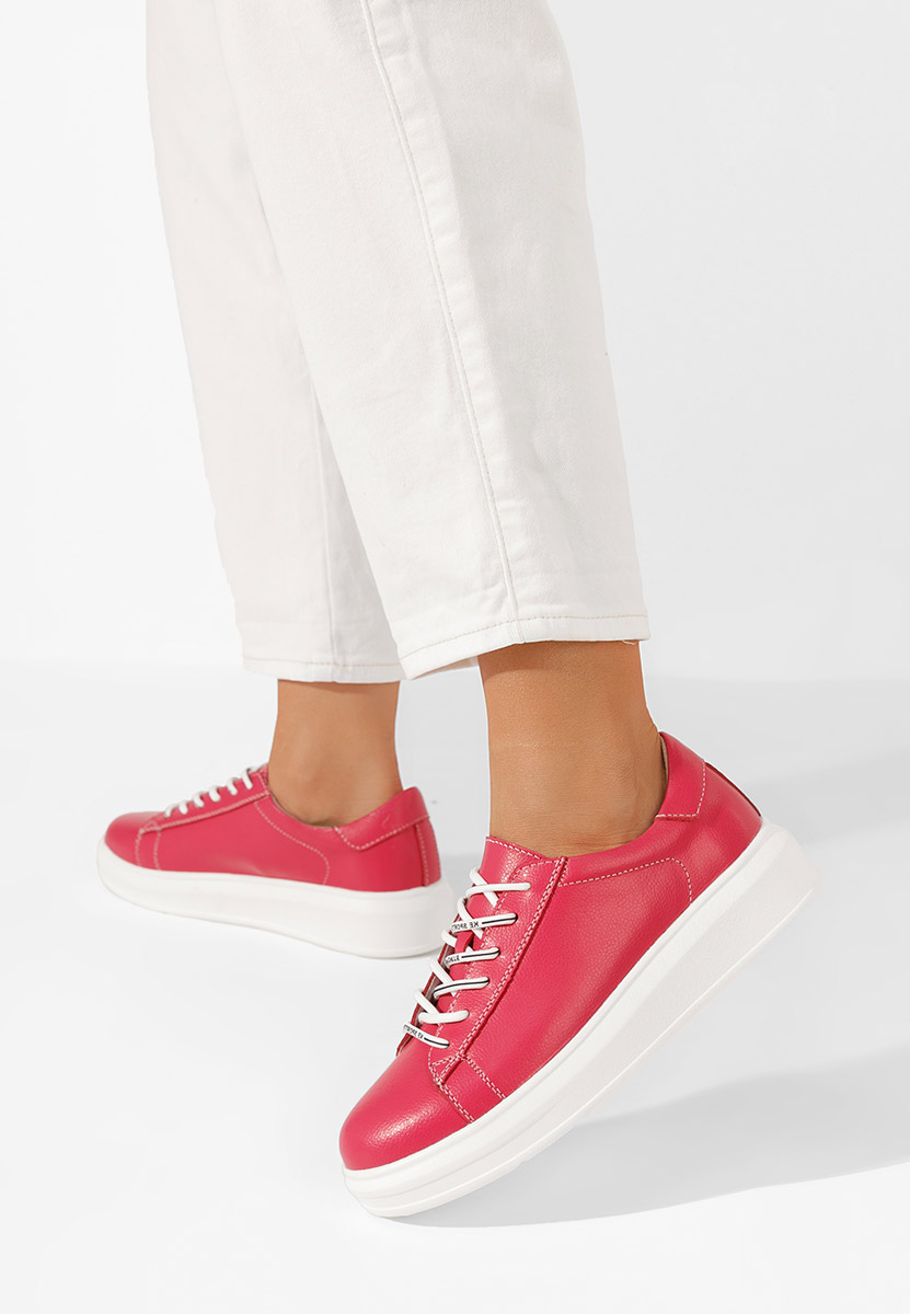 Sneakers dama piele Atrium fucsia