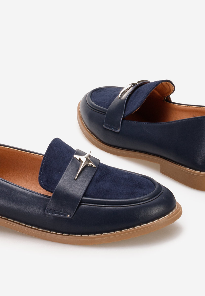 Mocasini dama eleganti Ilmadia navy