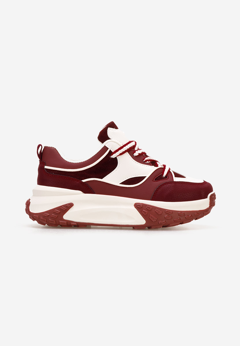 Sneakers cu platformă Allannia grena