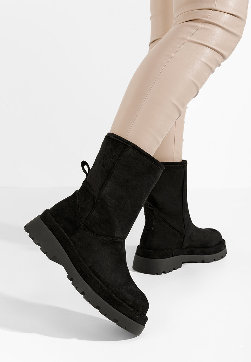 Cizme tip ugg Tenderly V2 negre