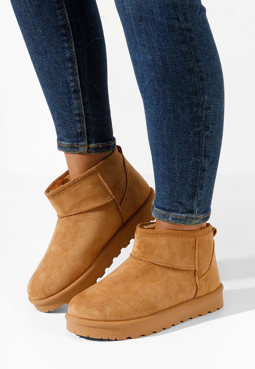 Cizme tip ugg Amaryllis camel