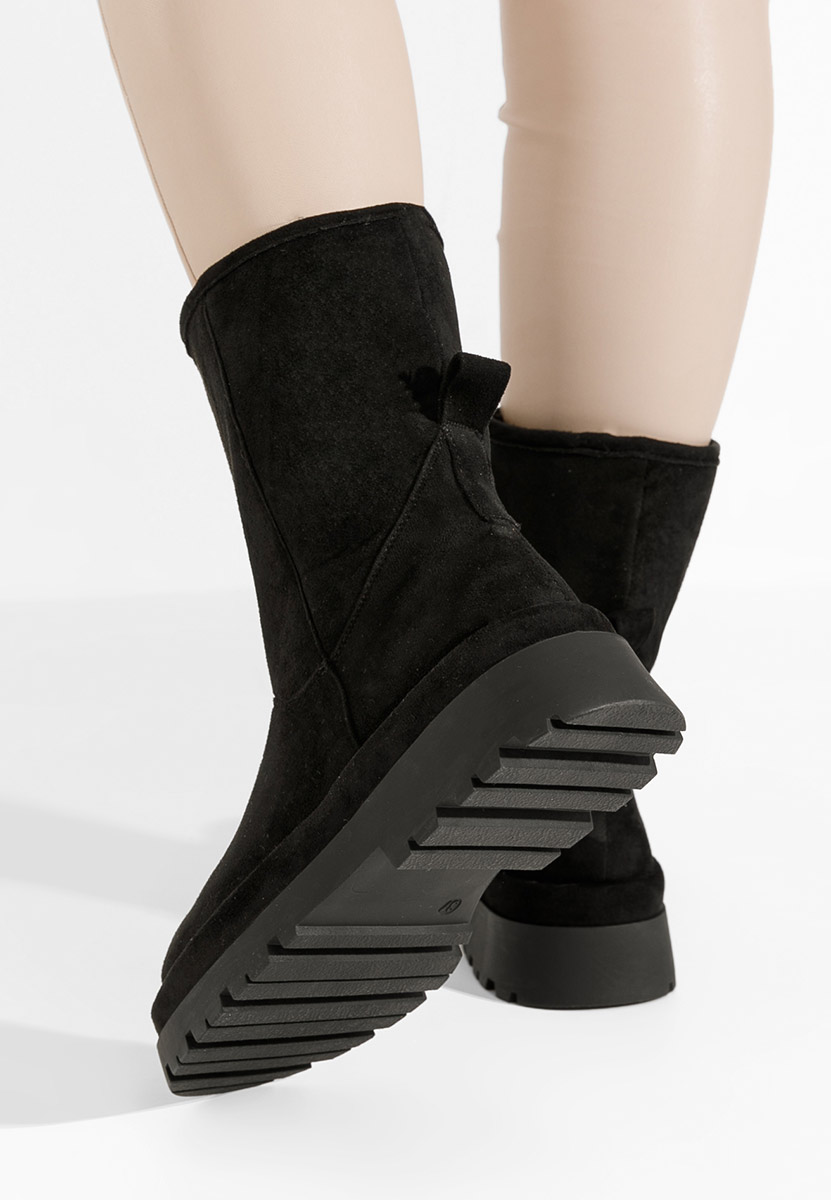 Cizme tip ugg Tenderly V2 negre