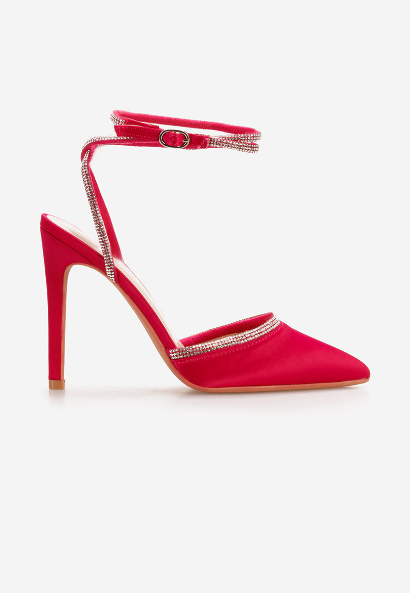 Pantofi stiletto Azaleea fucsia