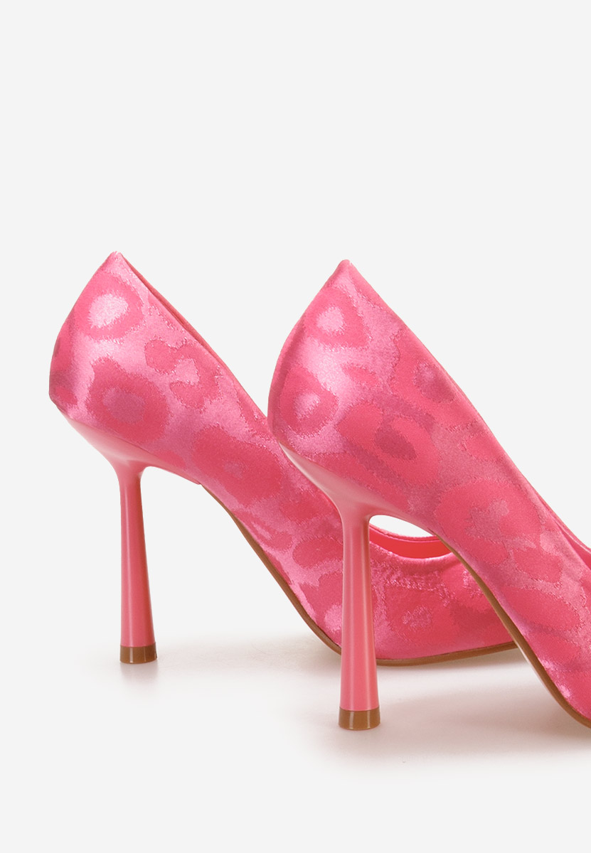 Pantofi cu toc stiletto Lancia roz