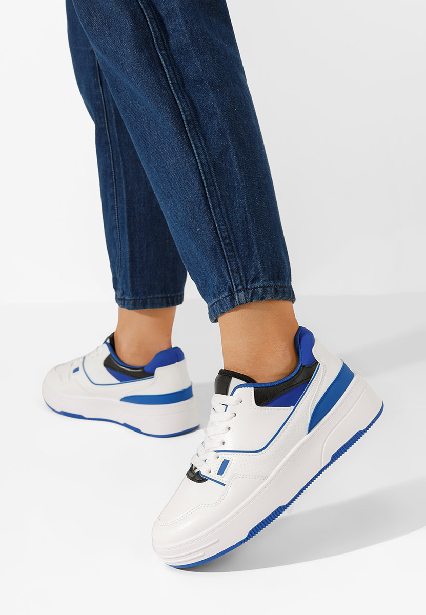 Sneakers cu platformă Kortney albastri