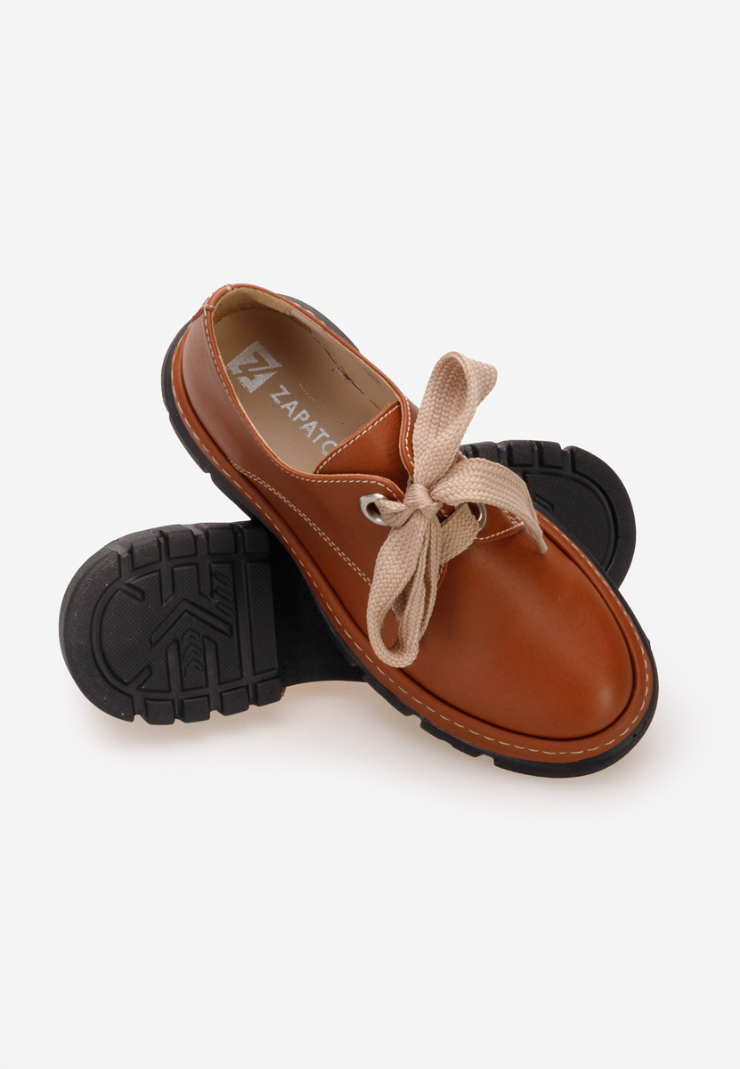 Pantofi casual dama piele Dasha V2 maro