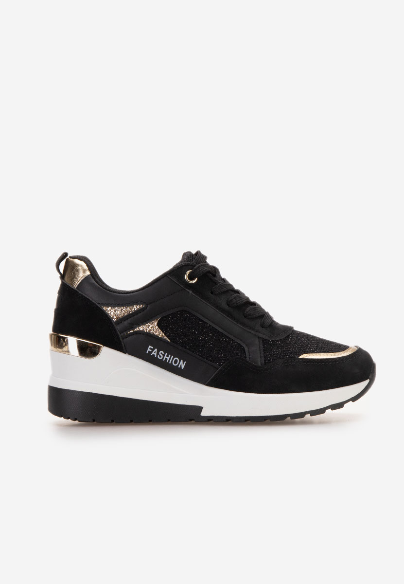 Sneakers cu platforma Setora negri