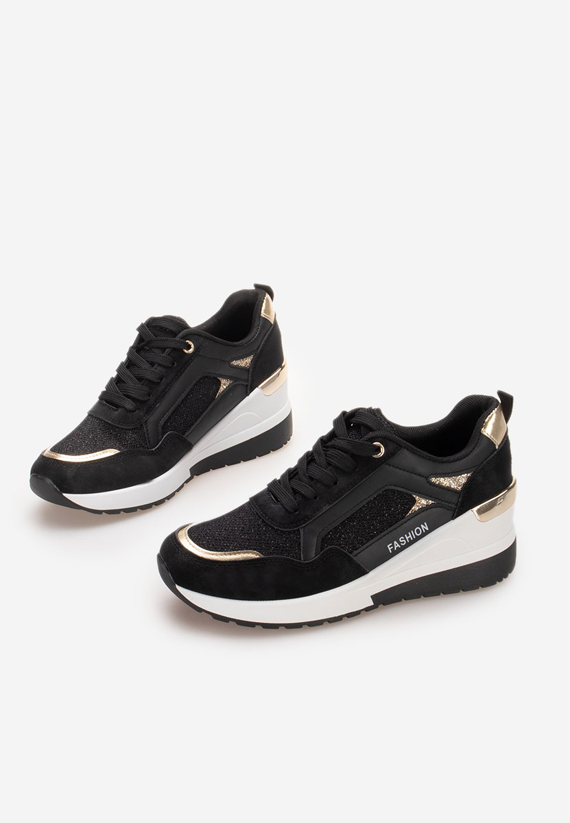 Sneakers cu platforma Setora negri