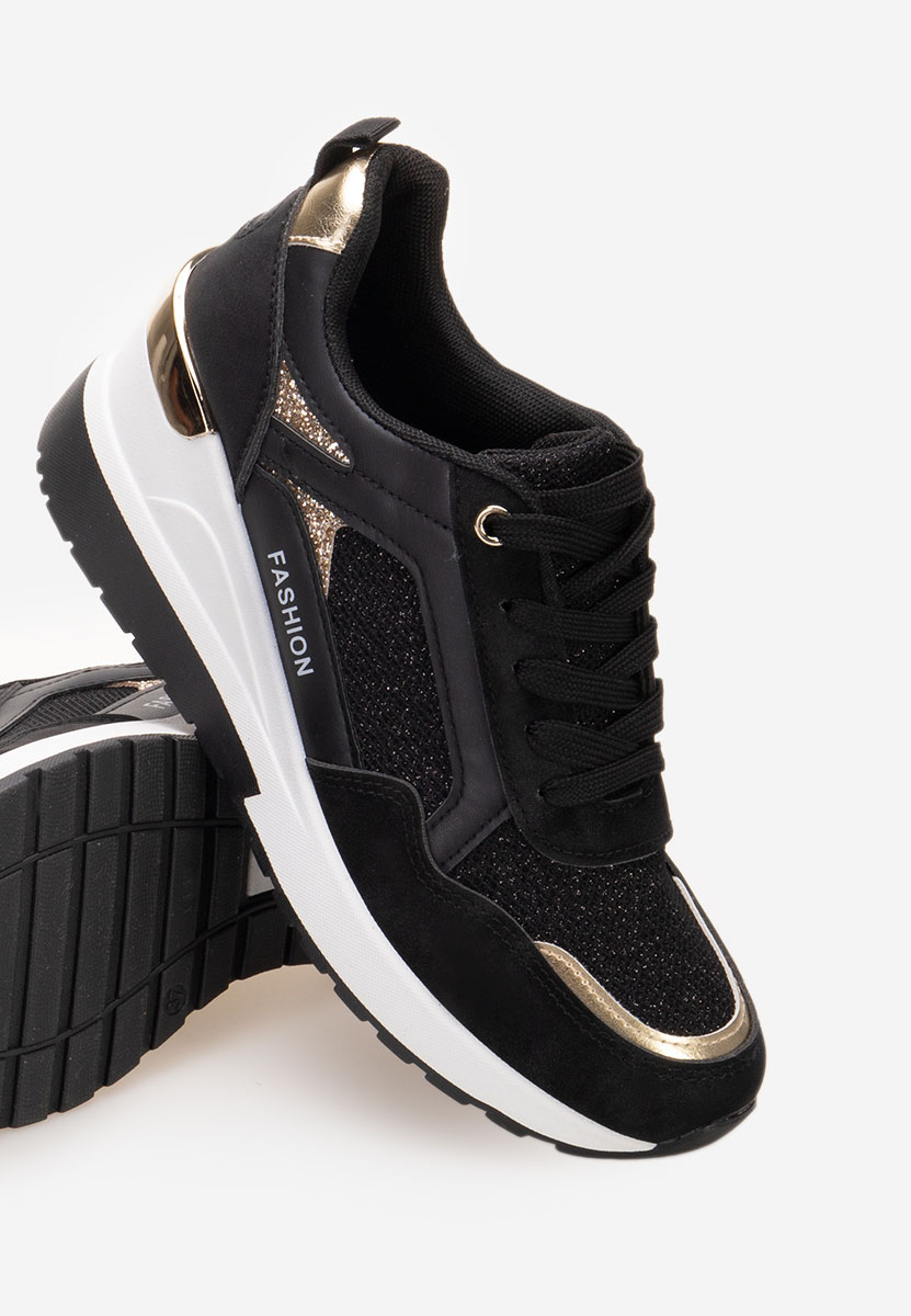 Sneakers cu platforma Setora negri