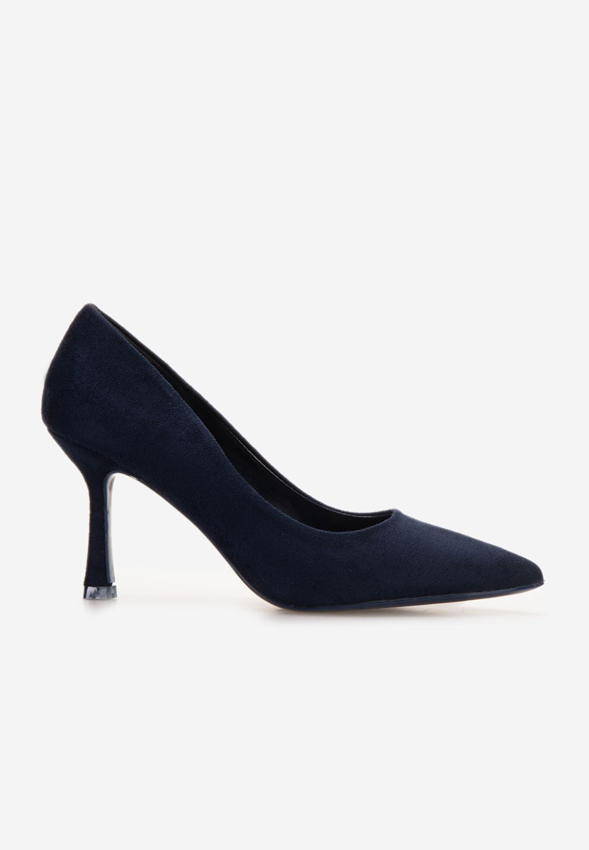 Pantofi cu toc stiletto Asterisa navy