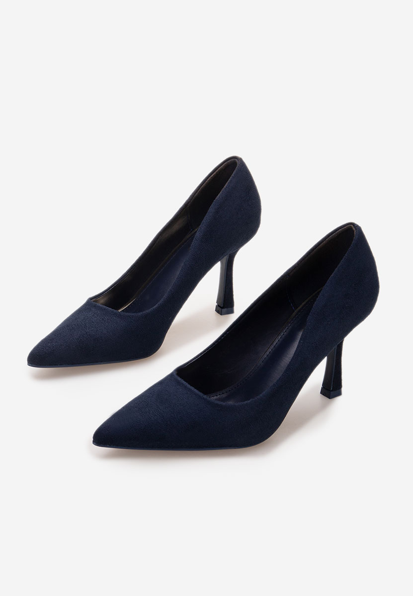 Pantofi cu toc stiletto Asterisa navy