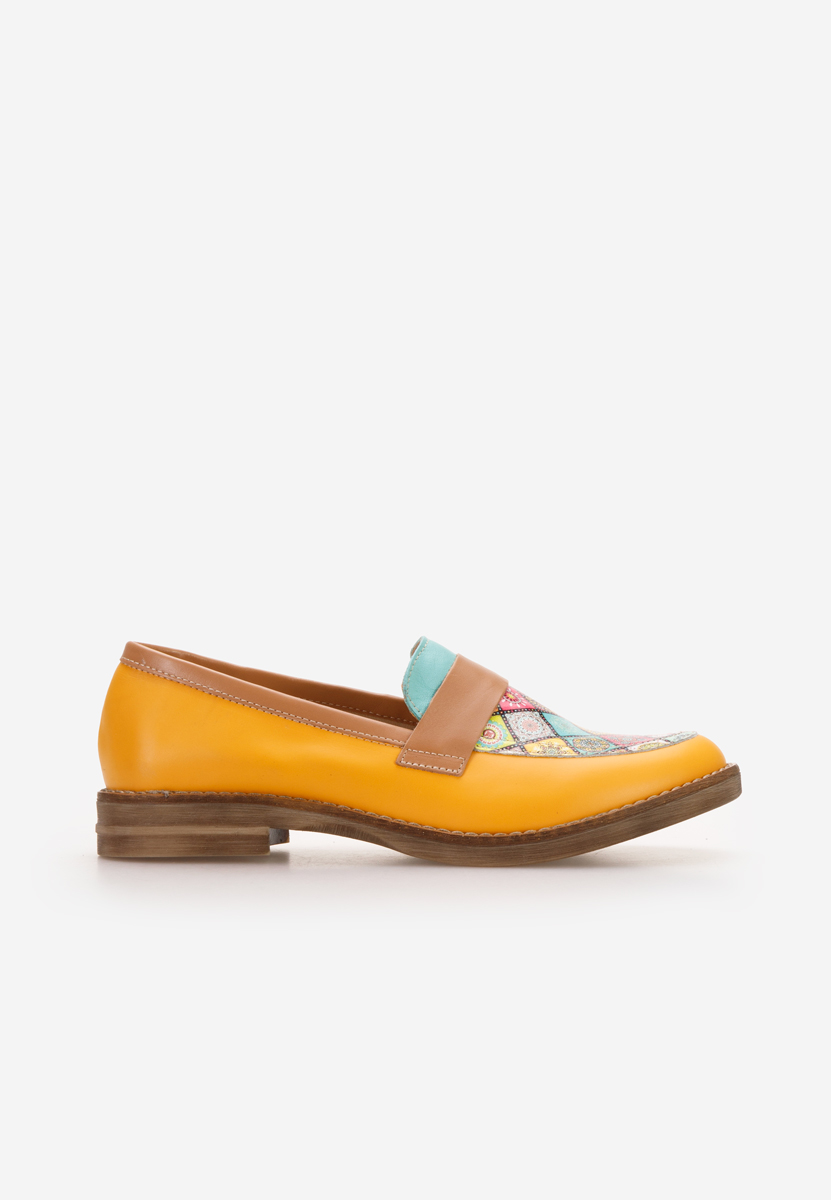 Loafers dama Aleda galbeni