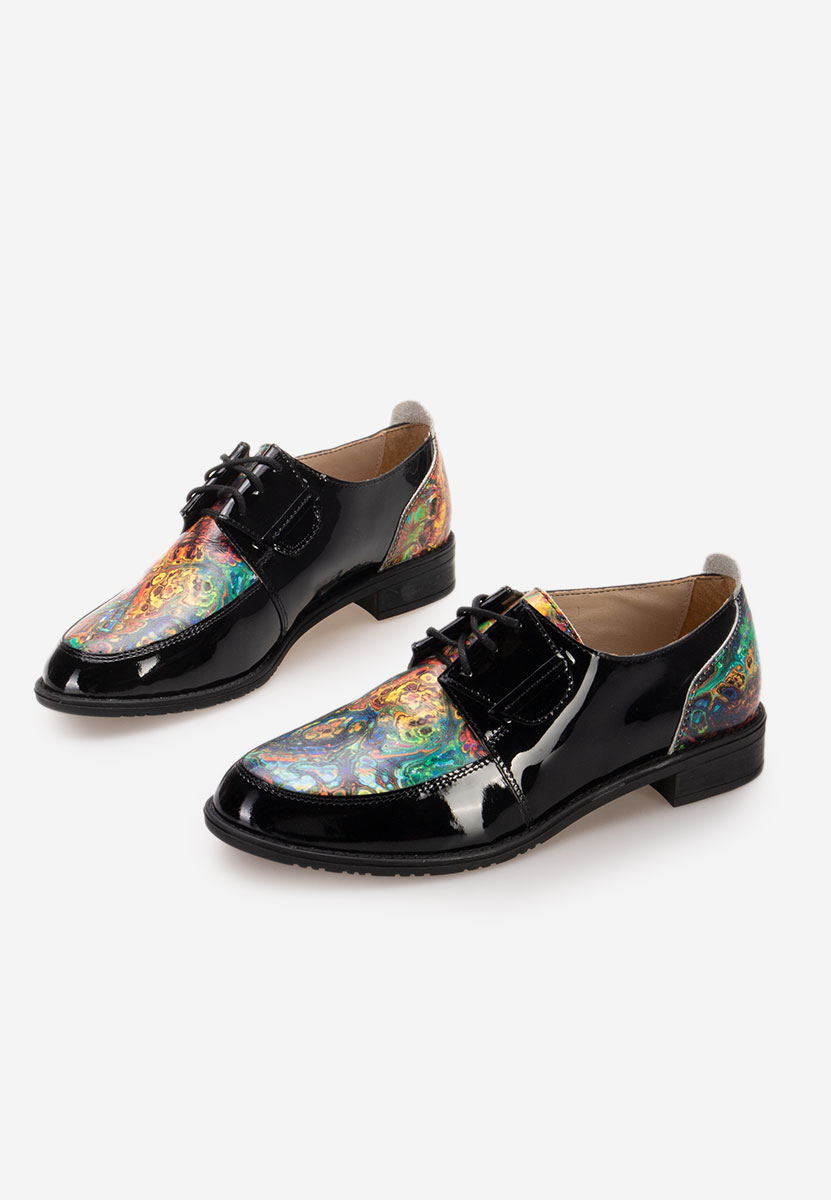 Pantofi derby piele Vogue V4 multicolori