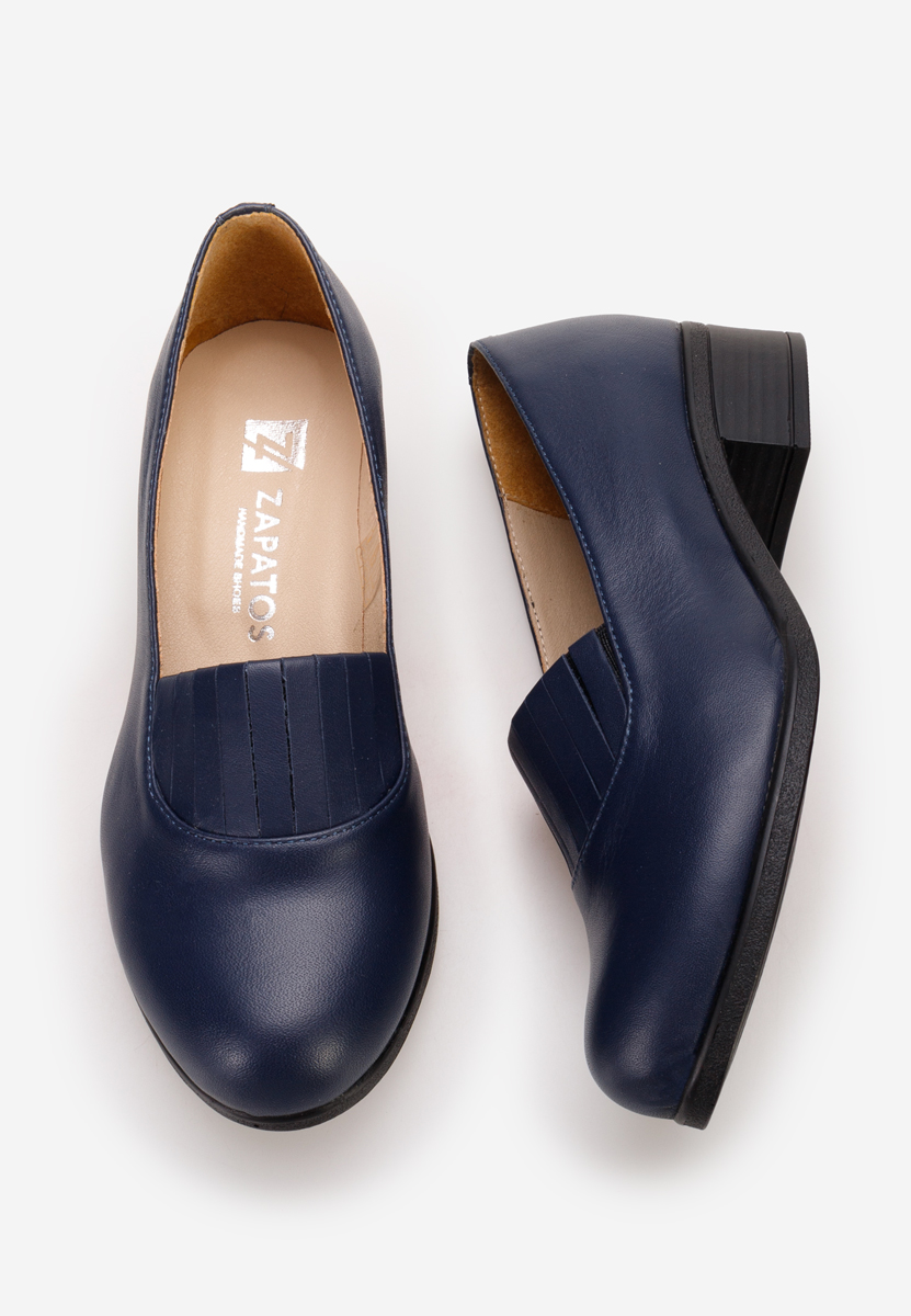 Pantofi cu toc mic Lofty navy