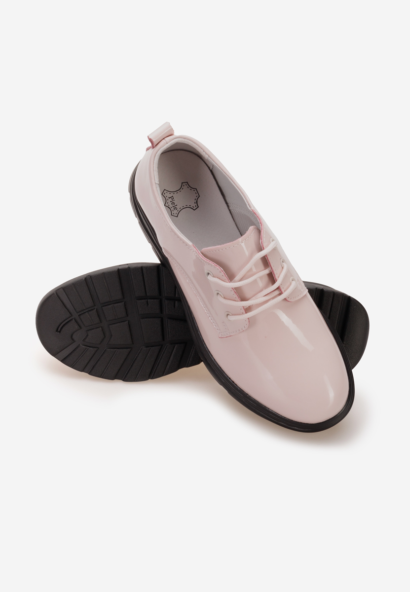 Pantofi casual dama piele Prismara roz