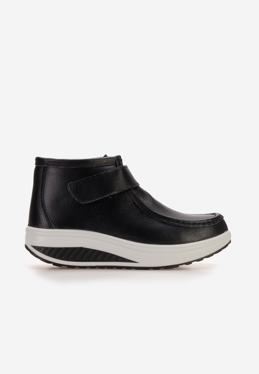 Ghete dama piele Valara negre