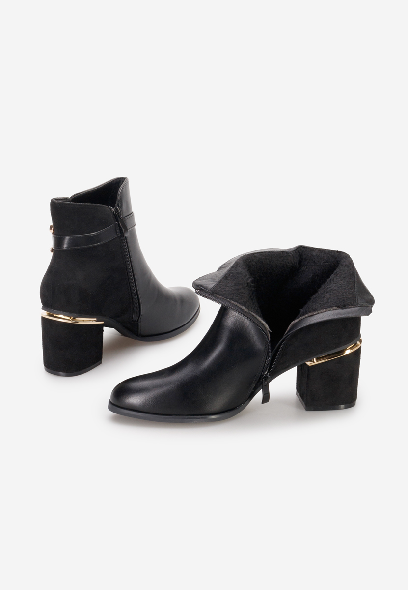 Botine dama elegante Safa negre