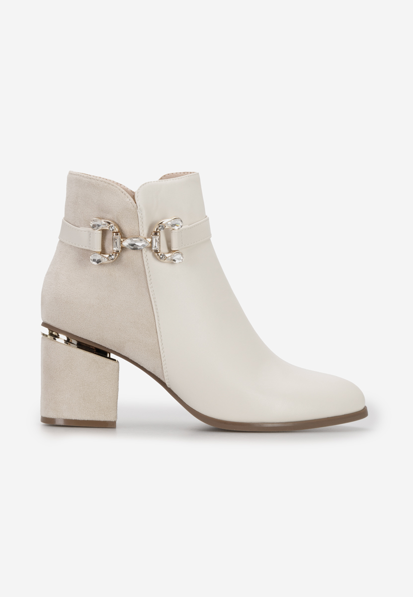 Botine dama elegante Safa bej