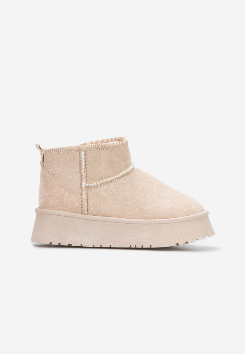 Cizme tip ugg Sarrisa bej