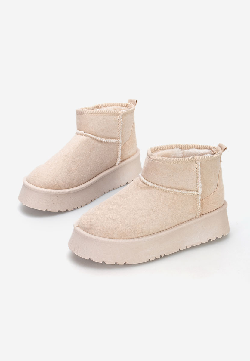 Cizme tip ugg Sarrisa bej